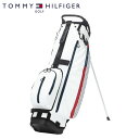 トミーヒルフィガー ゴルフ スタンド キャディバッグ トレイン THMG2SC8 9型 約2.8kg TOMMY HILFIGER GOLF