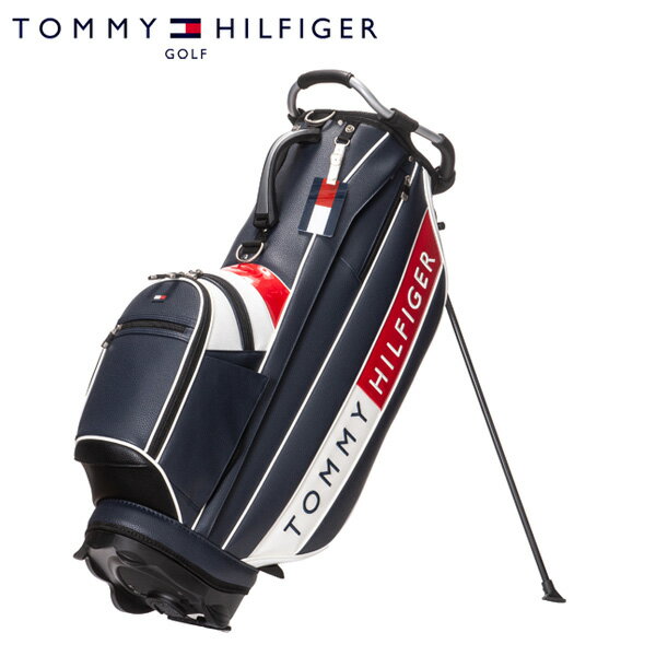 トミーヒルフィガー ゴルフ スタンド キャディバッグ FACE THMG3SC5 9型 約3.7kg TOMMY HILFIGER GOLF 1