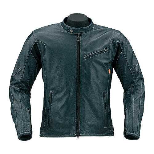 ヒョウドウ HSL804D ST-X Lite [ULMO D3O] NAVY/WHITE STITCH バイク レザージャケット ジャケット レザー かっこいい