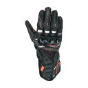 HYOD HSG307D ST-X CORE D3O LEATHER GLOVES（LONG） ブラック/オレンジSTITCH ヒョウドウ レザーグローブ