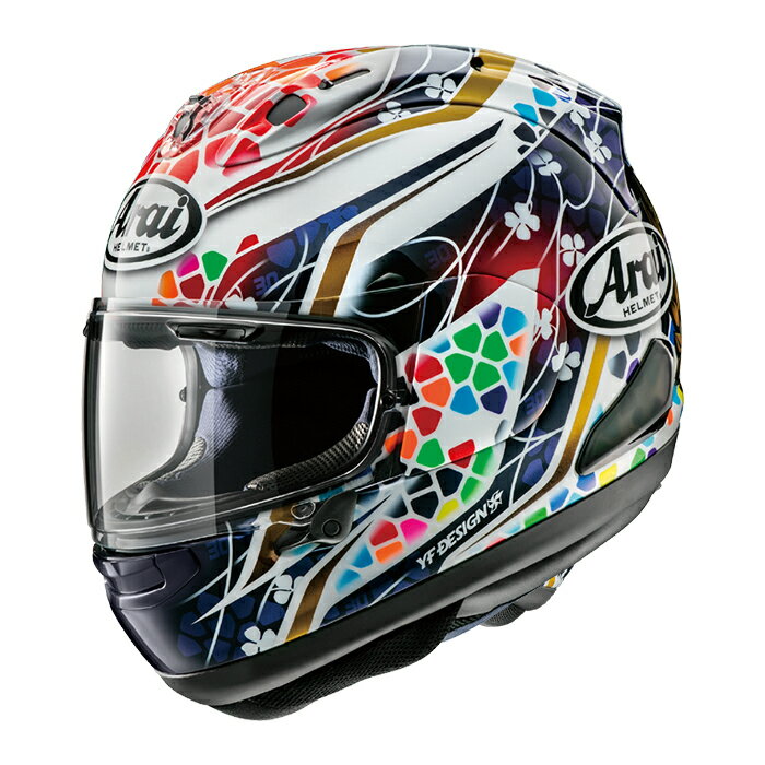 アライ RX-7X ナカガミGP2 ARAI NAKAGAMI GP2 バイク ヘルメット フルフェイス かっこいい おしゃれ メンズ