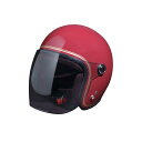 ロッソスタイルラボ ROH-506 ジェットヘルメット CLASSIC ROSSOレッド レディース バイク ヘルメット ジェットタイプ ジェット かっこいい ...