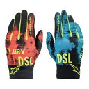 アルパインスターズ AS-DSL SHOTARO GLOVE / BLACK TURQUOISE RED FLUO(3567421)