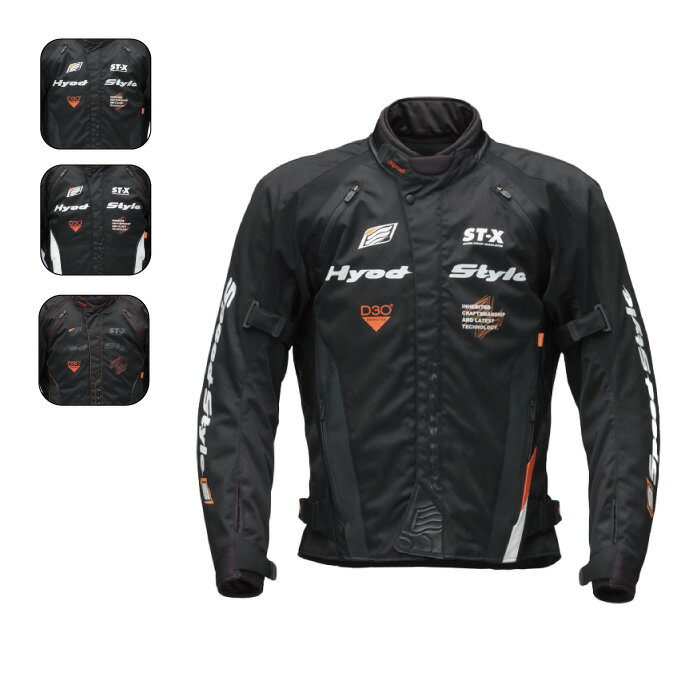 HYOD STJ548D ST-X TEXTILE(SPEED-iD D3O) テキスタイルジャケット ヒョウドウ 23秋冬 CE規格 バイク ウェア