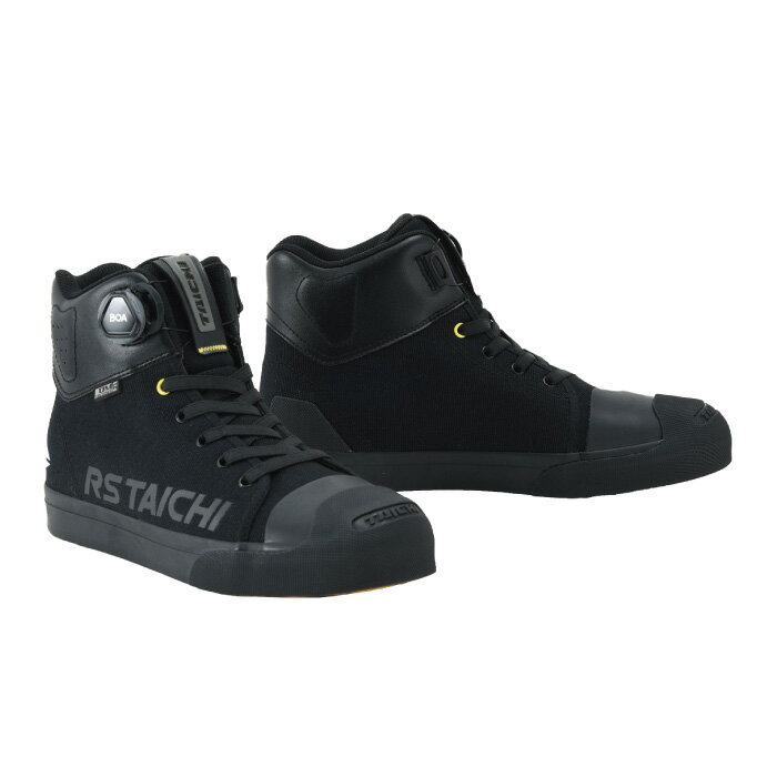 RSタイチ RSS011 DRYMASTER-FIT フープシューズ 50BLACK ドライマスター 防水 透湿 ライディングシューズ バイク