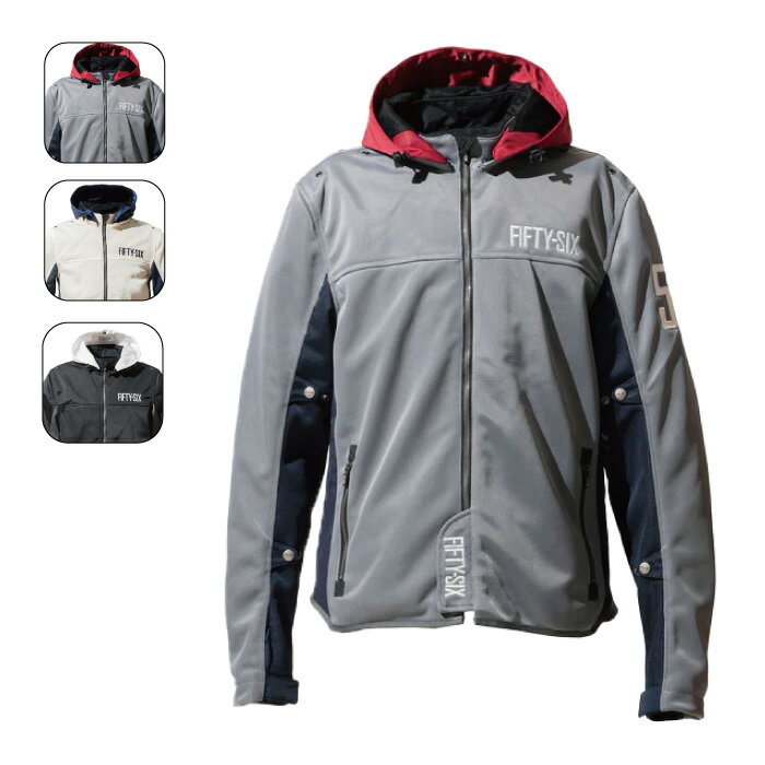 56デザイン COLOR HOODIE MESH JACKET EVO(PJ0705) ジャケット