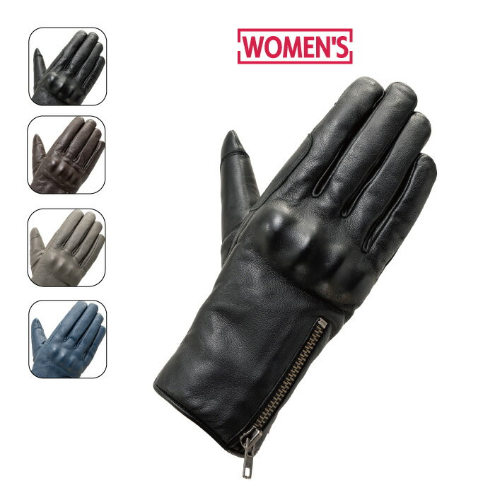 【エントリーで当店P5倍!BLACK FRIDAY期間中】Jアンブル RSG369 プロテクトレザーウィンターグローブ RossoStyleLab(レディース) 25秋冬