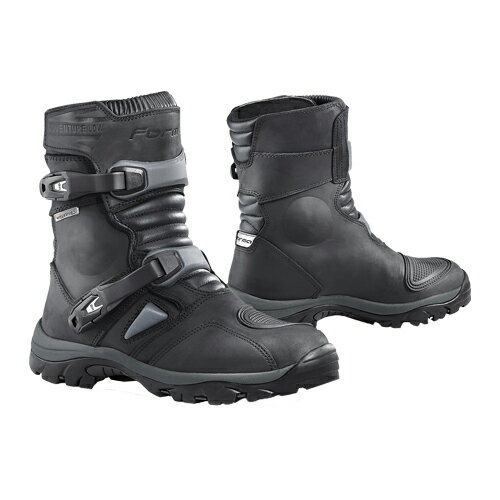 【Forma・フォーマ】ADVENTURE LOW　アドベンチャーロー　ブーツ　ブラック ブーツ バイク