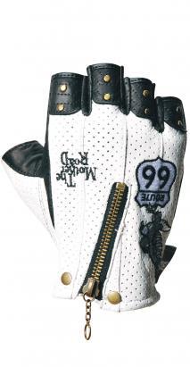 【最大10%offクーポン配布中】【旧南海部品京都】【FREE BEE・フリービー】【ROUTE66・ルート66】R66G-1202P　フィンガーレスパンチレザーグローブ