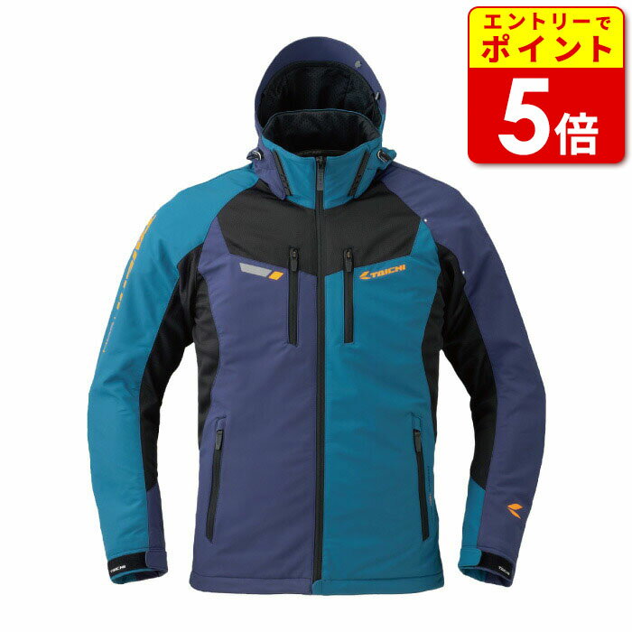 【エントリーでP5倍！お買い物マラソン期間中】RSタイチ RSJ328 エアーパーカ BLOCKネイビーのサムネイル