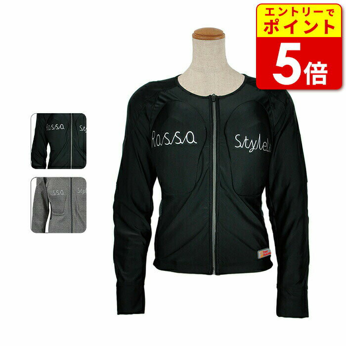 【エントリーで当店P5倍!BLACK FRIDAY期間中】ロッソスタイルラボ ROPRO-08 レディースプロテクションロンT オールシーズン ROSSO 脊椎 胸部 プロテクター バイク ウェア(2)