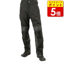 【エントリーで当店P5倍!お買い物マラソン期間中】デグナー(DP-29)ソフトシェルオーバーパンツ ブラック DEGNER ソフトシェル/牛革 秋冬 バイク ウェア