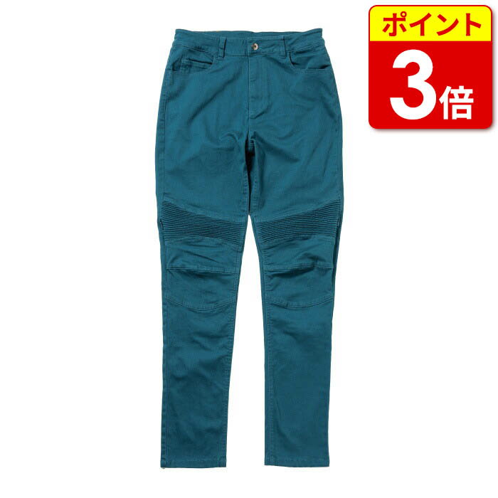 ロッソスタイルラボ ROP67 ストレッチスキニーパンツ TURQUOISE RossoStyleLab (レディース) 24春夏 オールシーズン バイク ウェア