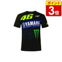 【P3倍 お買い物マラソン期間中】YAMAHA VR46 ロッシ YAMAHA Tシャツ POWER ワイズギア