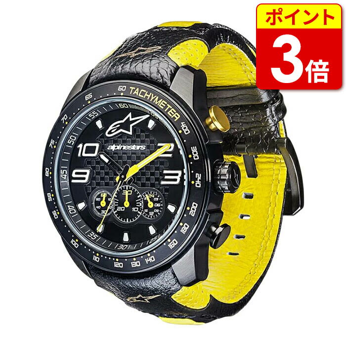 アルパインスターズ (1017-96073) テックウォッチ クロノ (イエロー/ブラック/イエロー) ALPINESTARS TECH WATCH CHRONO (8021506926979)