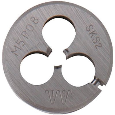 在庫限り ISF(イシハシ精工) パック入 ダイス 38径 5/16W18 P38RD516W18 1個 調整ねじ付 雄ねじ加工用