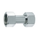 カクダイ(KAKUDAI) 両ナットユニオン 呼径13×13 9688 G1/2の外ねじ同士の接続 継手 ソケット 補修