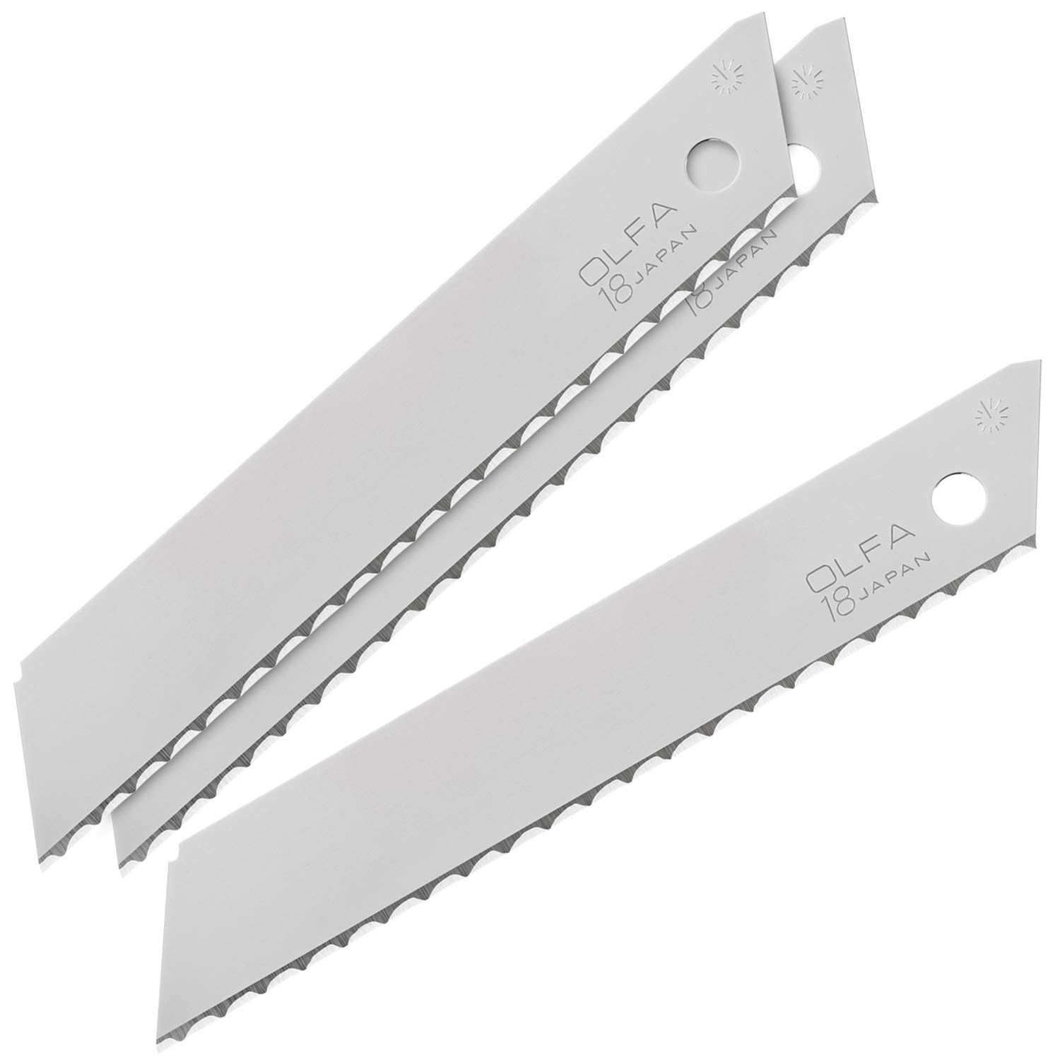 在庫限り オルファ(OLFA) カッター替刃 ウェービーブレード(大) 3枚入 LBWV3K 大型カッターナイフ用