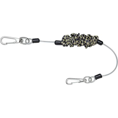 在庫限り水戸工機ミトロイセーフティーループ(からみ防止タイプ)ショートゴールド×ブラック1本SLK-80GB