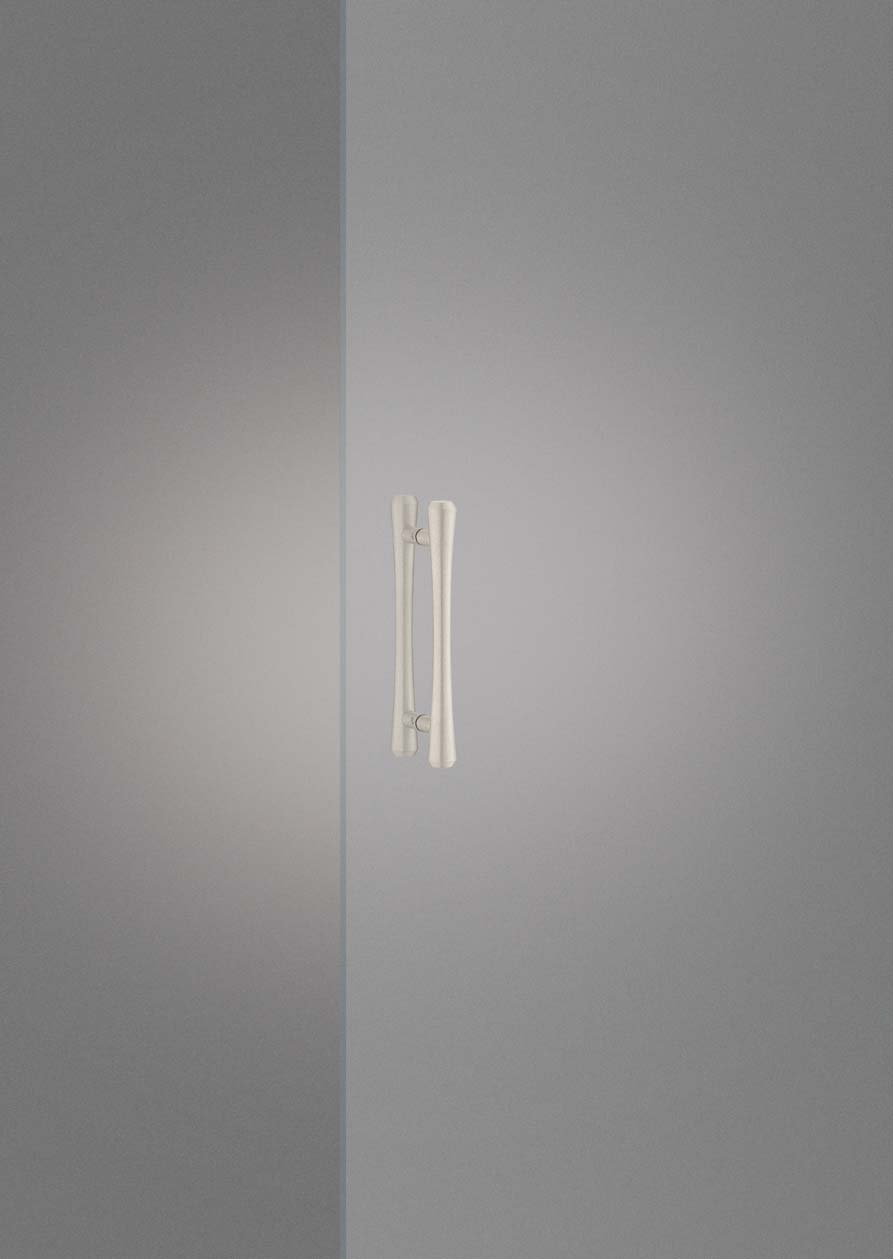 在庫確認可 ユニオン 直送 G1234-25-113-L300 建築用金物 アーキズム ドアハンドル 押し棒 アルミ スレッドラインステンカラー 1セット（内外） L300