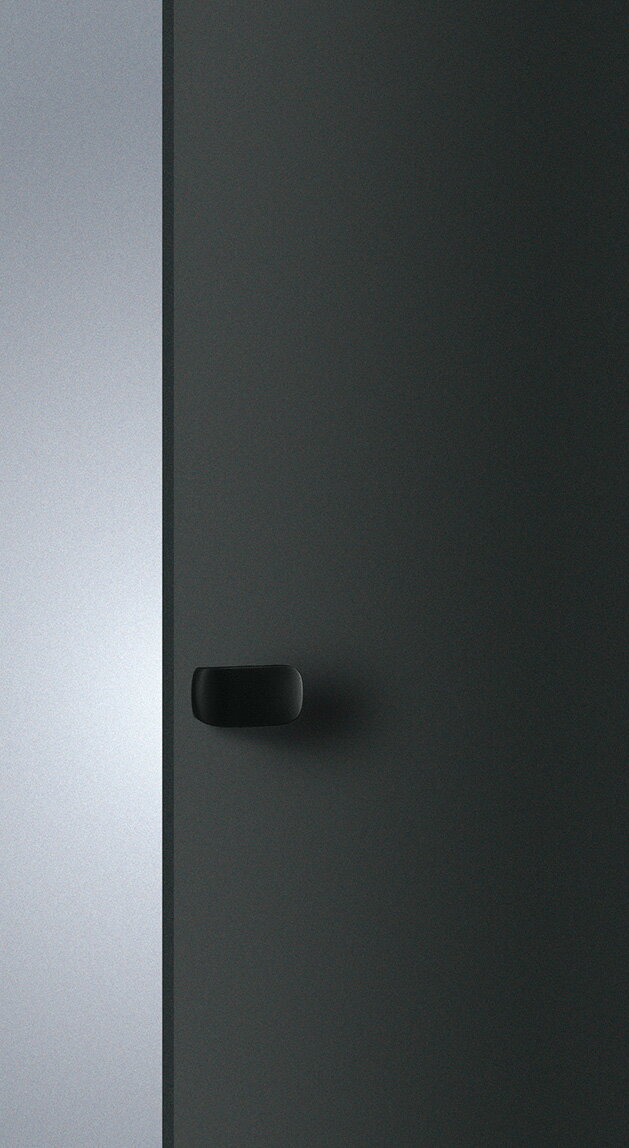Rakuten - 在庫確認可 ユニオン 直送 T10-26-121 建築用金物 アーキズム ドアハンドル プレート ユニキャスト ブラストブラック 1セット（内外） 113×64