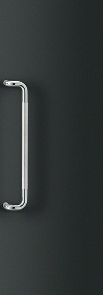 Rakuten - 在庫確認可 ユニオン 直送 T3267-01-034 建築用金物 ドアハンドル 押し棒 ステンレス バイブレーション＋ミラー 1セット（内外） L600
