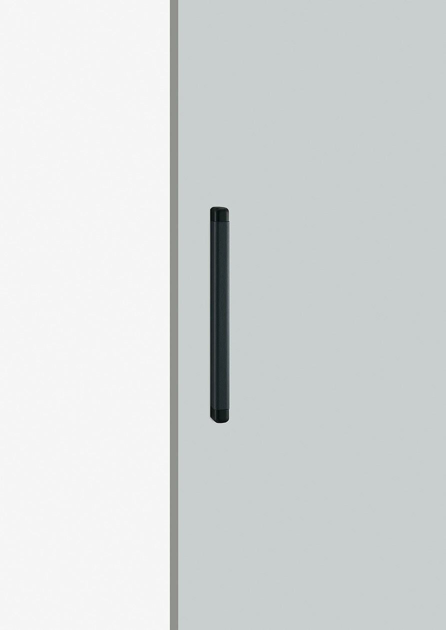 Rakuten - 在庫確認可 ユニオン 直送 H1148-42-691 建築用金物 アーキズム ドアハンドル ケアハンドル ユニコンタット ブラック＋ABS ブラック 1セット（内外） L461