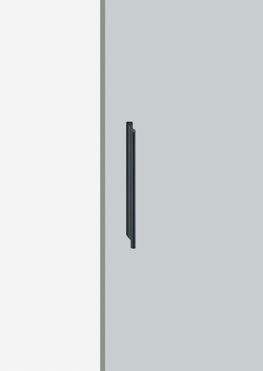 Rakuten - 在庫確認可 ユニオン 直送 H777-91-101 建築用金物 アーキズム ドアハンドル ケアハンドル ABS ブラックペイント 1セット（内外） L450