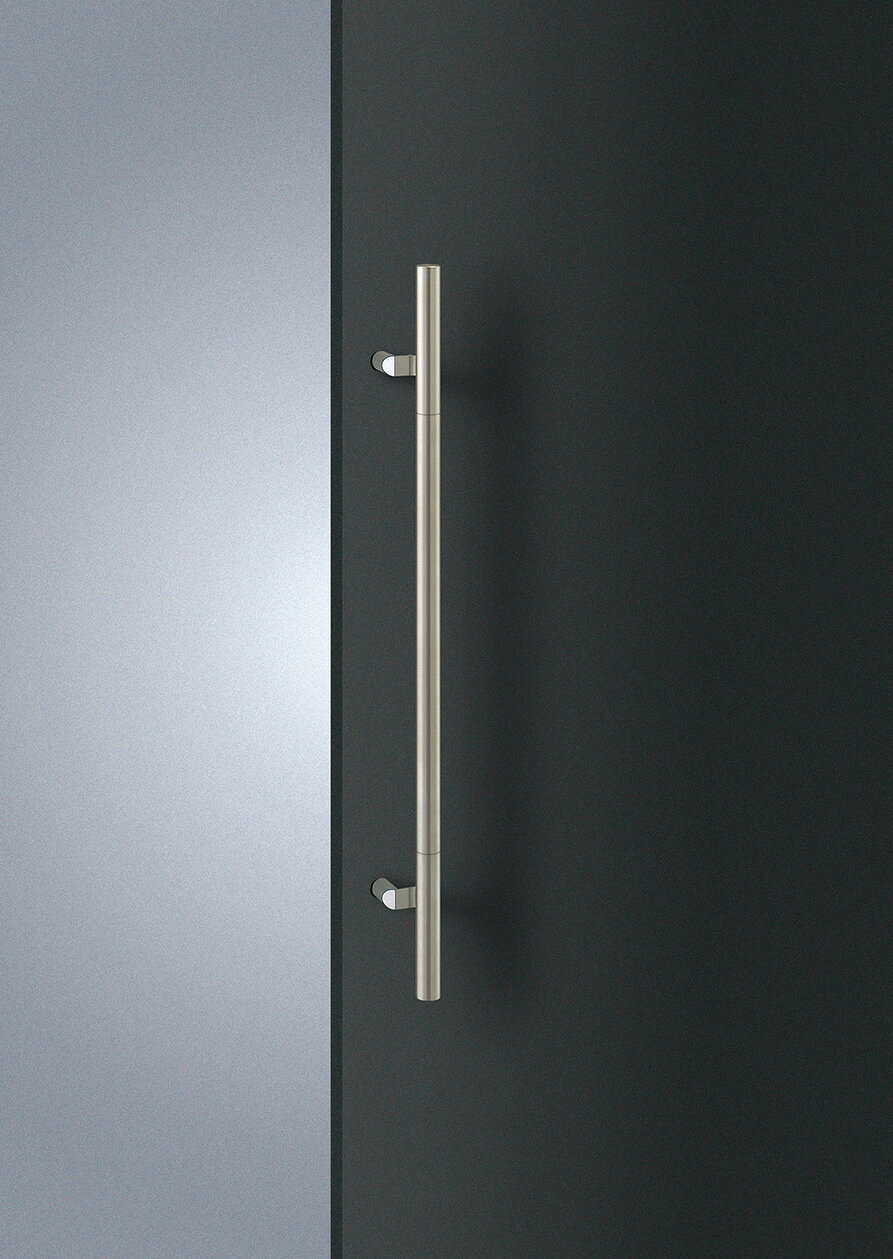 Rakuten - 在庫確認可 ユニオン 直送 T2888-11-010 建築用金物 アーキズム ドアハンドル 押し棒 ステンレス ヘアライン 1セット（内外） L800