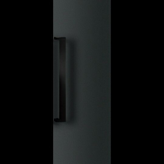 Rakuten - 在庫確認可 ユニオン 直送 T5656-26-101 建築用金物 アーキズム ドアハンドル 押し棒 アルミ ブラック 1セット（内外） L700