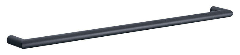 Rakuten - 在庫確認可 ユニオン 直送 PRE-S340-02 ホテル客室用金物 プレガノ サニタリー 洗面所 タオルバー ステンレス ユニミストマットブラック 1ケ 550×φ19×60