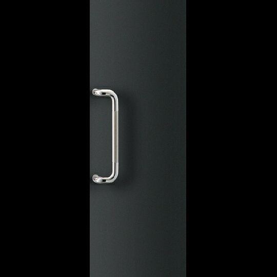 Rakuten - 在庫確認可 ユニオン 直送 T810-01-024 建築用金物 アーキズム ドアハンドル 押し棒 ステンレス ヘアライン＋ミラー 1セット（内外） L459