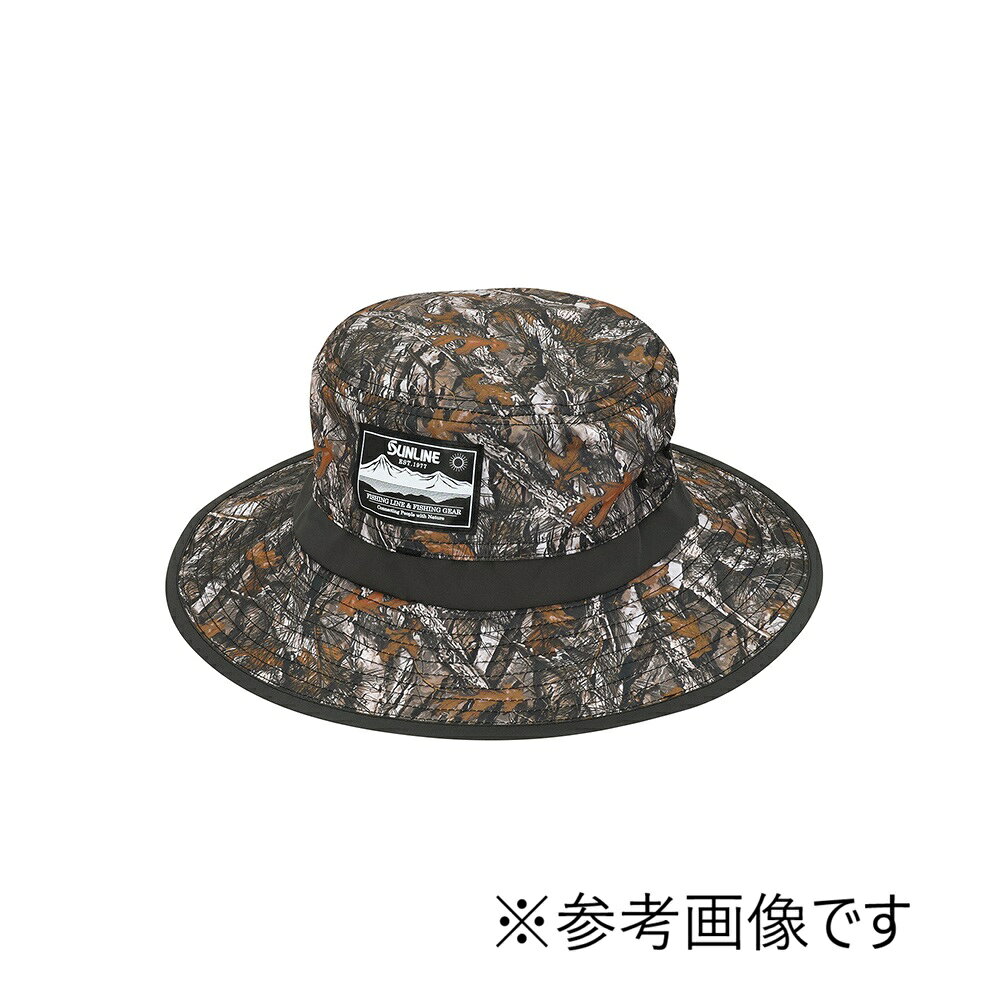 速乾性に優れるドライ生地を採用した 日差し・紫外線対策に最適なアウトドアハット。 軽量なドライ生地を採用し、 ベンチレーションメッシュが内部の蒸れを放出して 快適な着用感を保ちます。 素材：ポリエステル100％ 商品改良のため、サイズ・デザイン・価格を 予告なく変更する場合がございます。