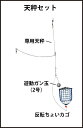 釣研 反転ちょいカゴ 天秤セット Sサイズ