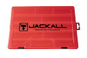 ジャッカル (JACKALL) 3000D タックルボックス Lサイズ クリアレッド