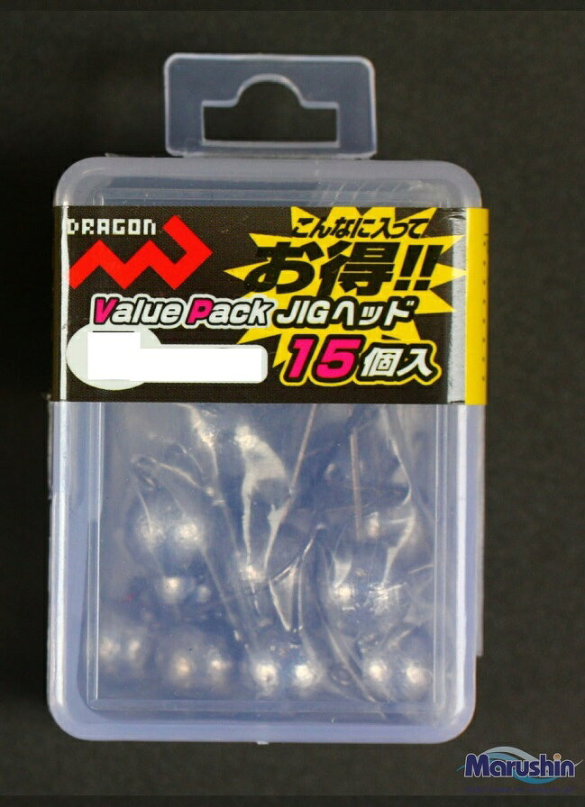ドラゴン バリューパック ジグヘッド 3g 15個入