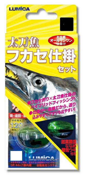 ルミカ 太刀魚フカセ仕掛セット A21086