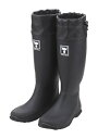 ジャッカル (JACKALL) パッカブルブーツ ブラック (PACKABLE BOOTS)