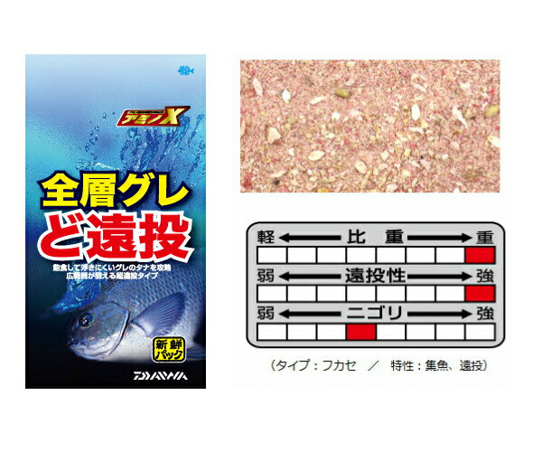 ダイワ(DAIWA) アミノX 全層グレど遠投