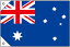 23721 国旗 オーストラリア ミニ（販促用） 素材：ポンジ サイズ：W450mm×H300mm