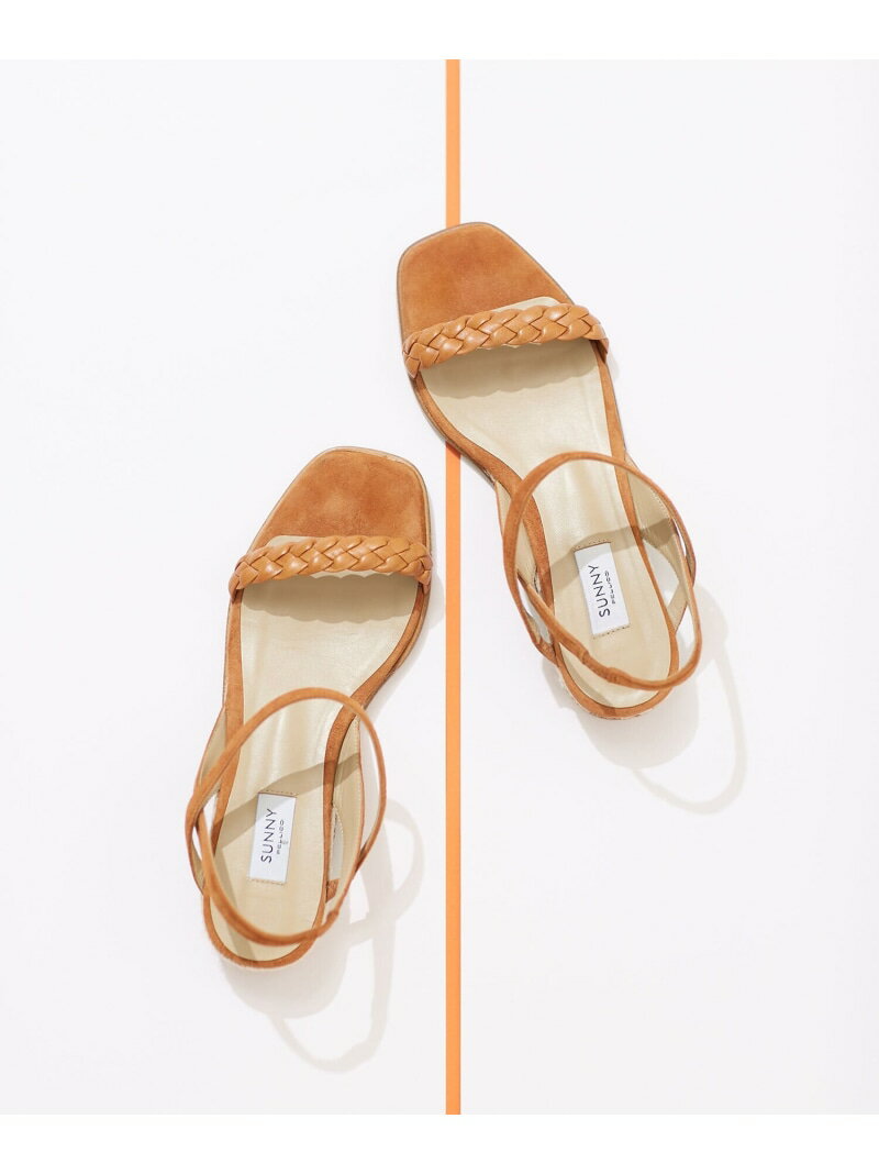 【SALE／30%OFF】PELLICO SUNNY/別注編み込みスクエアストラップサンダル NANO universe ナノユニバース シューズ・靴 サンダル ブラウン【RBA_E】【送料無料】[Rakuten Fashion]のサムネイル