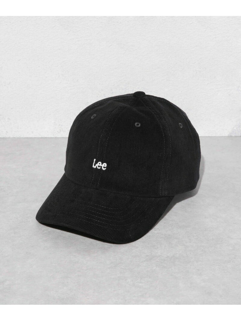 Lee/LE LOW CAP 16W CORDUROY NANO universe ナノユニバース 帽子 その他の帽子 ブラック ホワイト[Rakuten Fashion]
