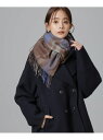 【SALE/50%OFF】カシミヤチェックストール NANO universe ナノユニバース ファッション雑貨 マフラー・ストール・ネックウォーマー【RBA_...
