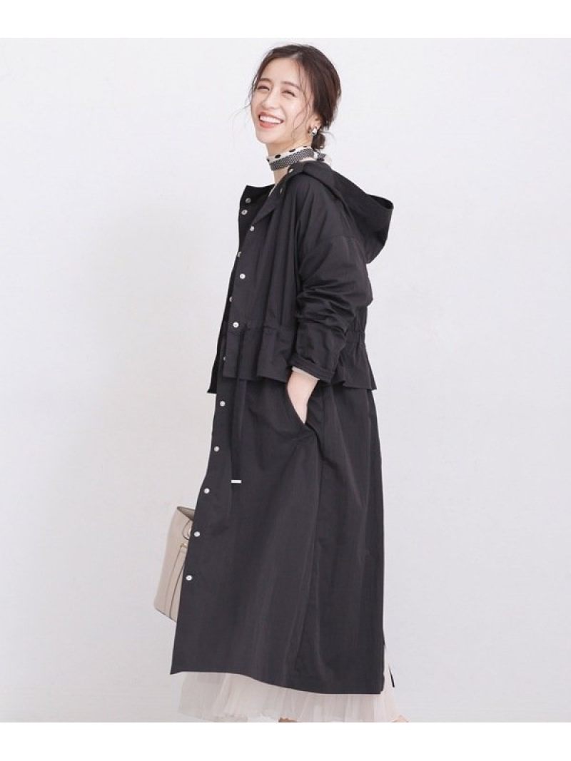 【SALE／70%OFF】WEB限定/3wayマルチフードコート NANO universe ナノユニバース ジャケット・アウター その他のジャケット・アウター ブラック ベージュ グレー カーキ【RBA_E】【送料無料】[Rakuten Fashion]のサムネイル
