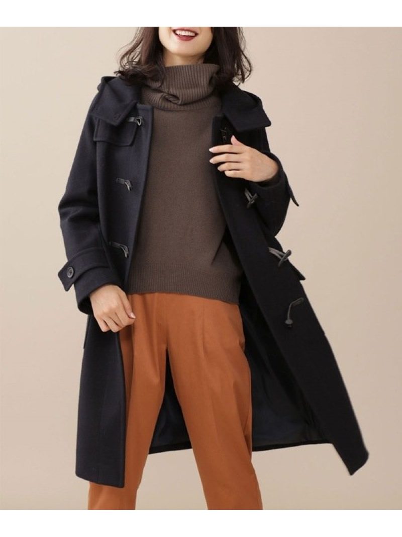 楽天市場 Rakuten Fashion Sale 55 Off メルトンロングダッフルコート Nano Universe ナノユニバース コート ジャケット ダッフルコート ブラウン ネイビー カーキ Rba E 送料無料 Nano Universe