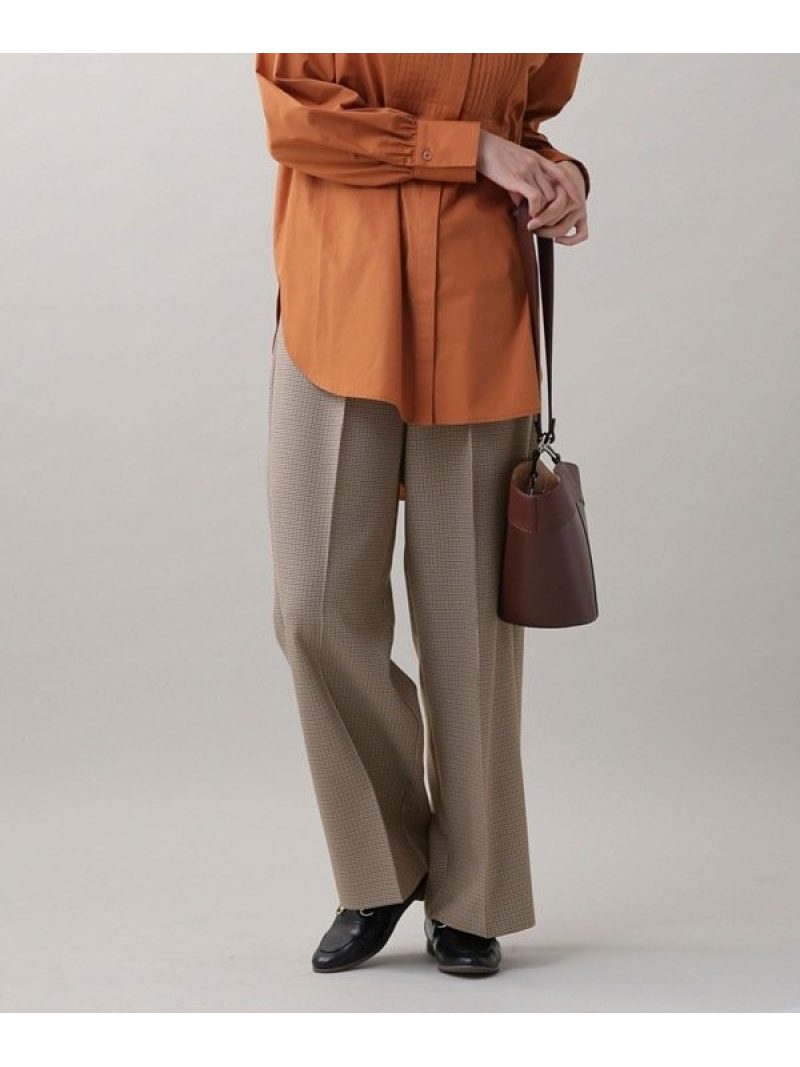 割引クーポン発行中 イージーケア ウーリッシュタックパンツ Nano Universe ナノユニバース パンツ ジーンズ フルレングス 送料無料 Rakuten Fashion 長期在庫アウトレット ボトムスレディースファッション Insolite Guadeloupe Voyage Com