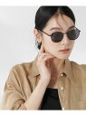 A.KJAERBEDE/HELLO NANO universe ナノユニバース ファッション雑貨 サングラス ブラック グレー ブラウン【送料無料】[Rakut...