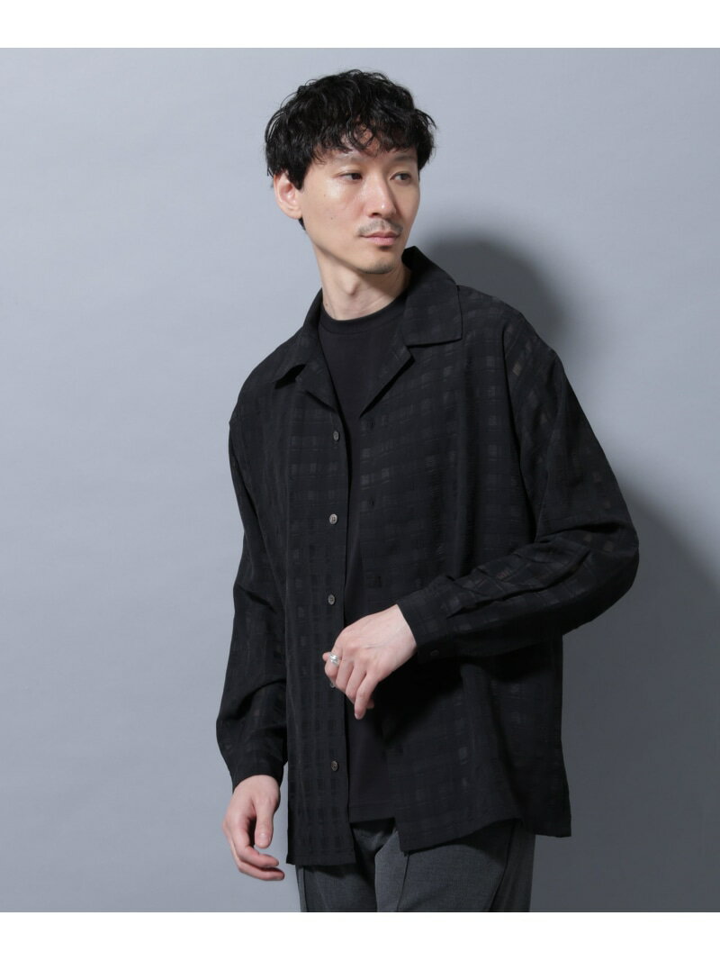 プリント 長袖シャツ M〜XL シースルー 楽天市場】シースルー トップス(柄プリント)(メンズ