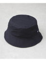 【SALE/30%OFF】Healthknit/別注 ツイルペナント刺繍ハット NANO universe ナノユニバース 帽子 その他の帽子 ネイビー ブラッ...