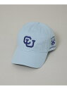 COLUMBIA UNIVERSITY/COLUMBIA UNV TWILL WASHED CAP NANO universe ナノユニバース 帽子 その他の帽...